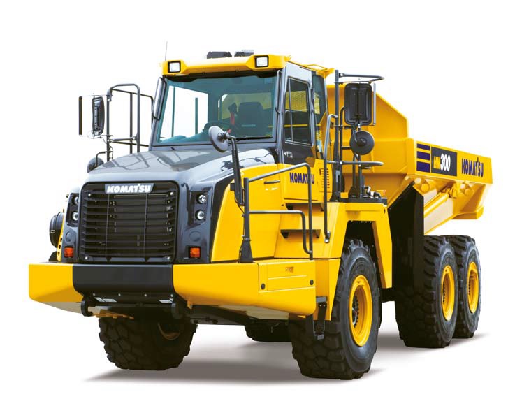 Komatsu HM300-5 – Pentru constructori cu greutate