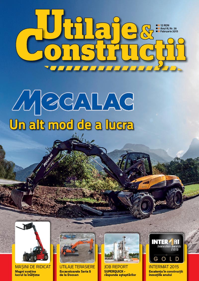 Revista Utilaje&Constructii – februarie 2015