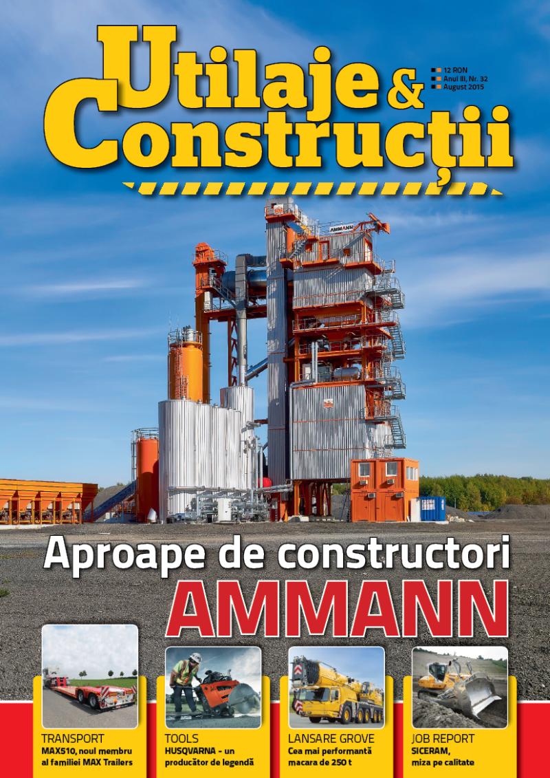 Revista Utilaje si Constructii – august 2015