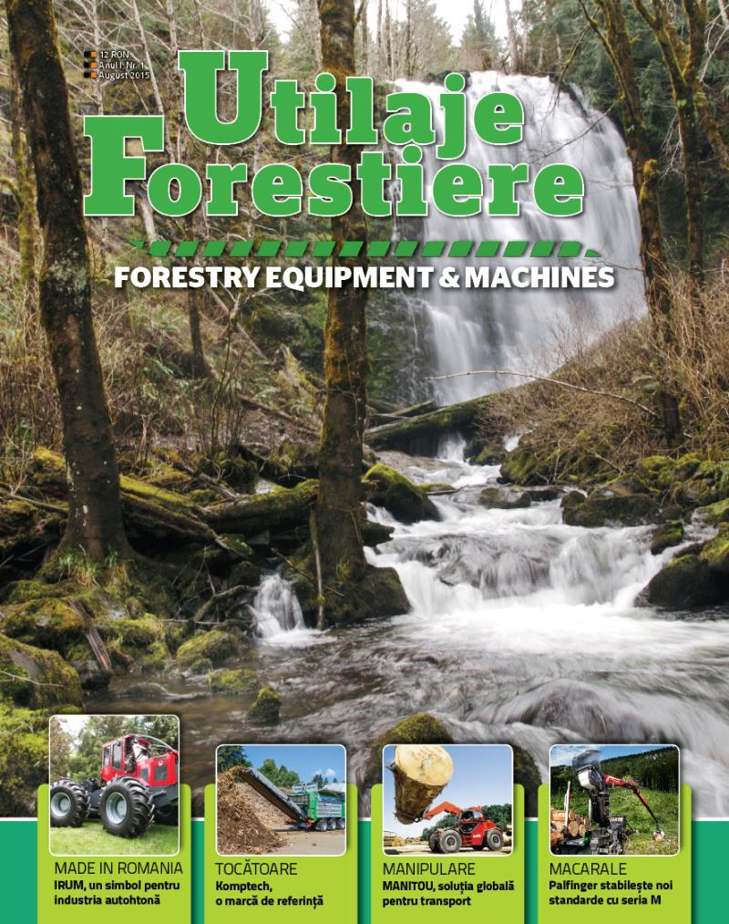 Revista Utilaje forestiere – august 2015