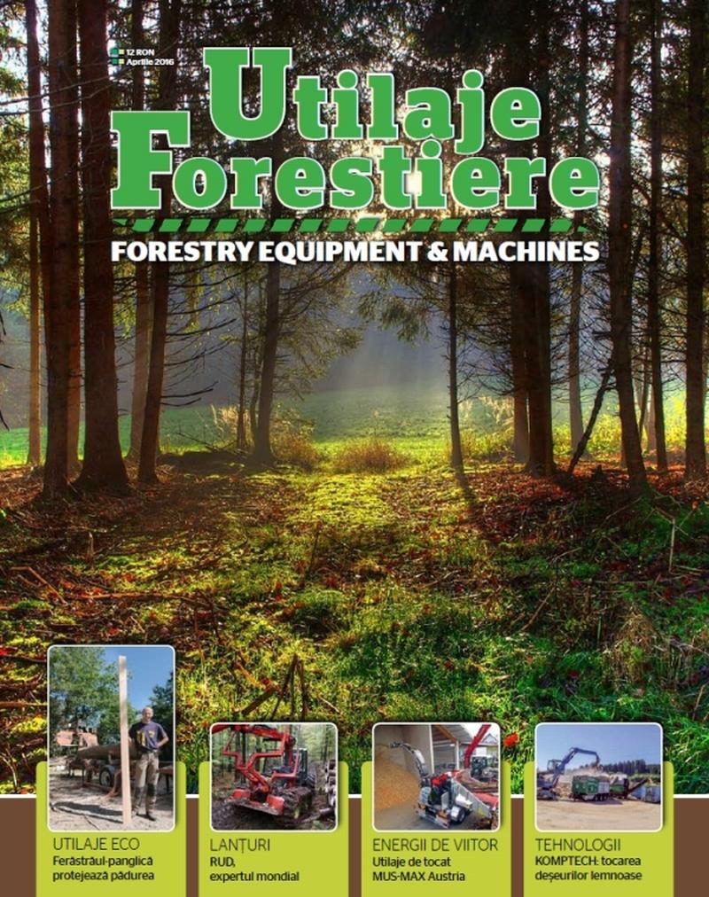 Revista Utilaje forestiere – aprilie 2016