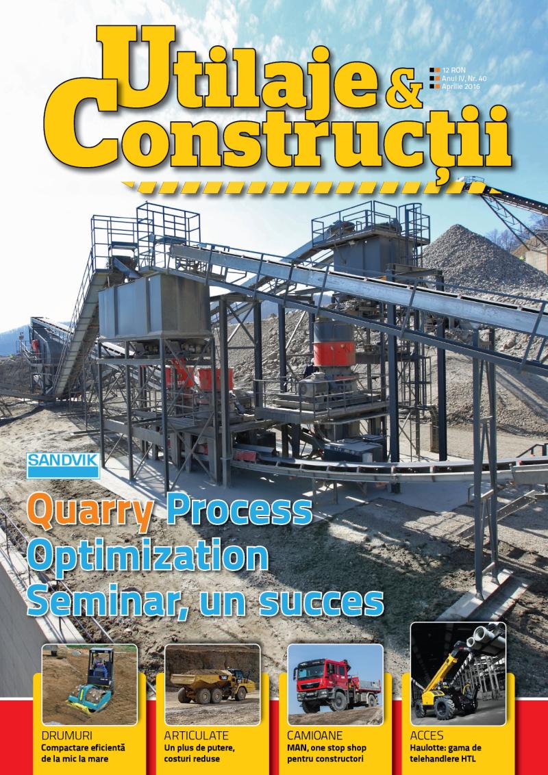 Revista Utilaje&Constructii – aprilie 2016