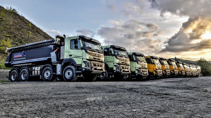 Volvo Trucks în Construcții – un eveniment unic