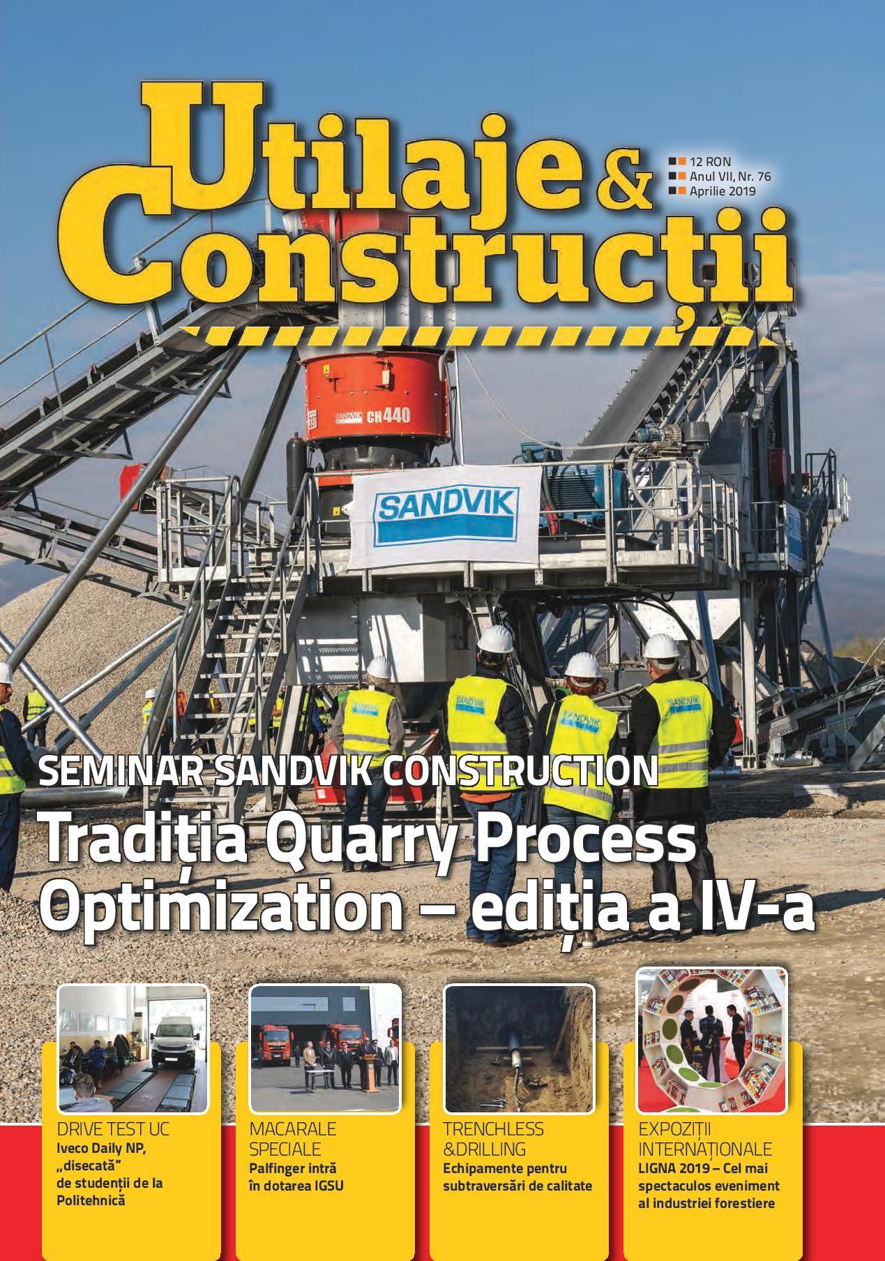 Revista Utilaje&Constructii Aprilie 2019