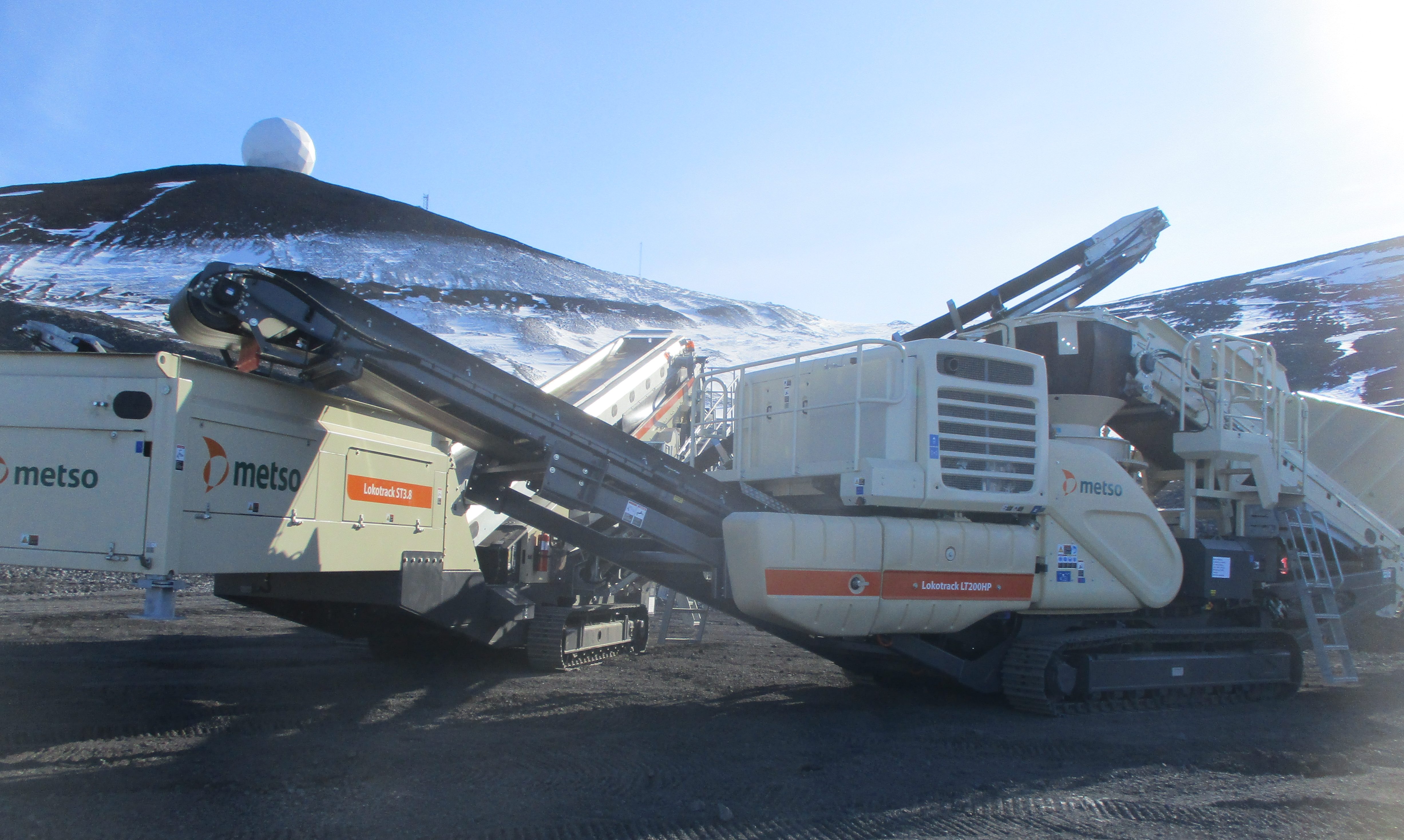 Metso performează în condiții climatice extreme, în Antarctica