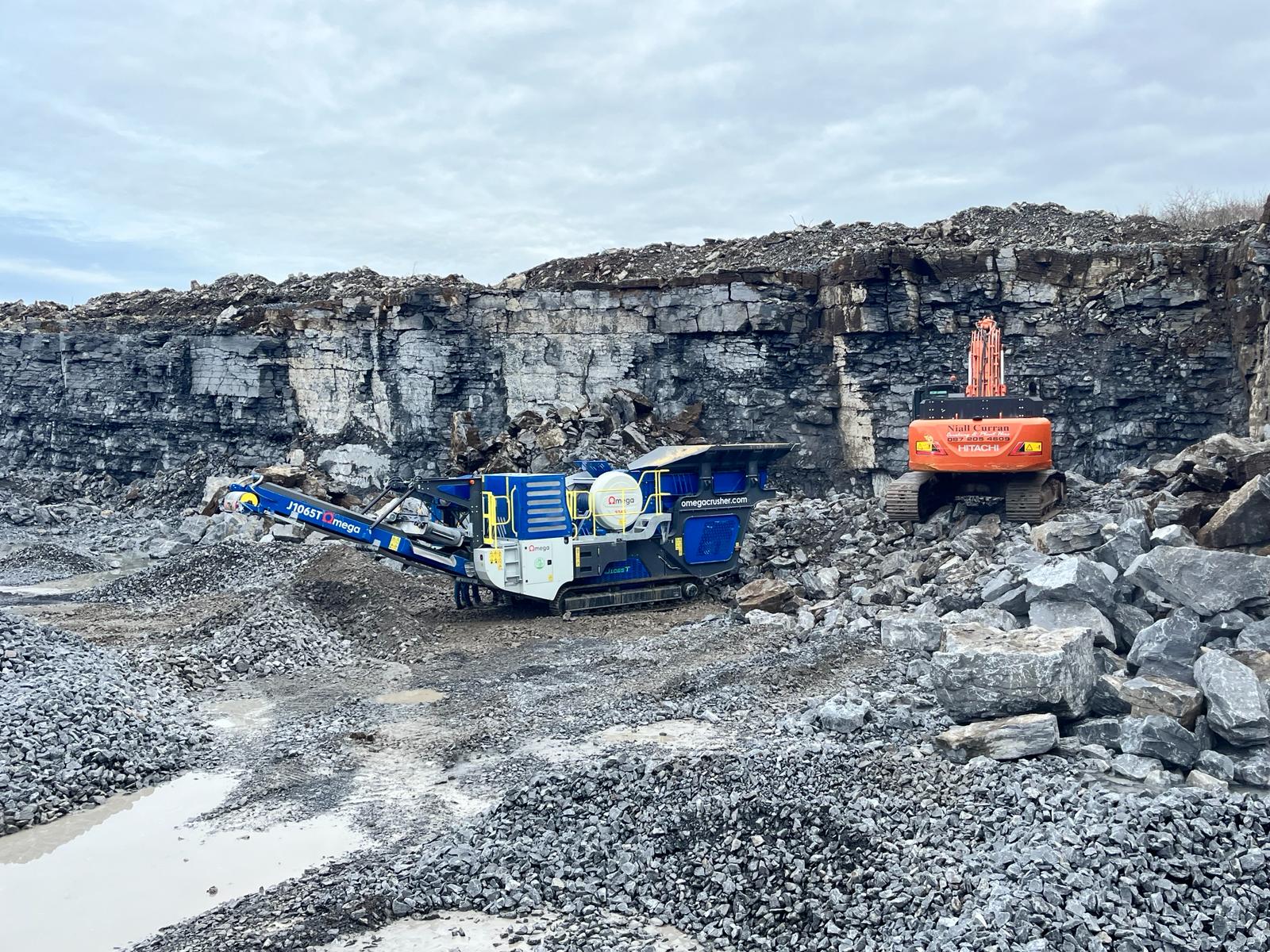 Gama extinsă de concasoare de la Omega Crusher