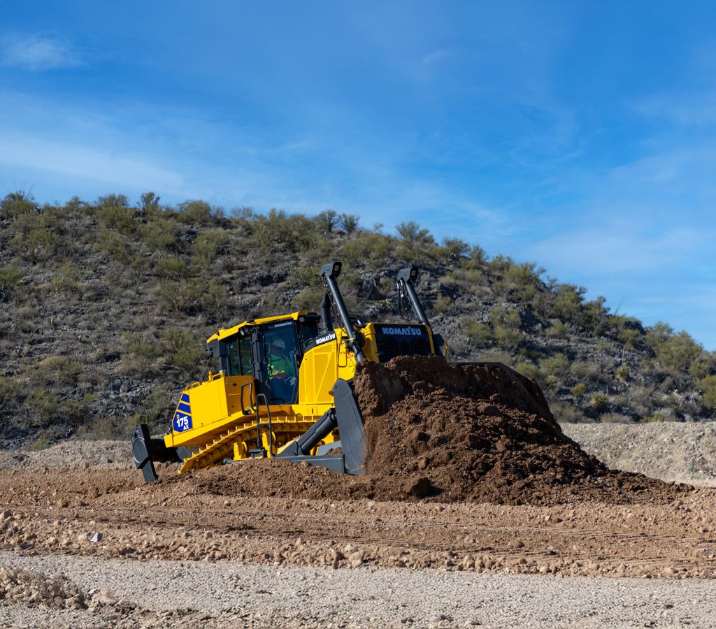 Komatsu prezintă noua generație de  buldozere