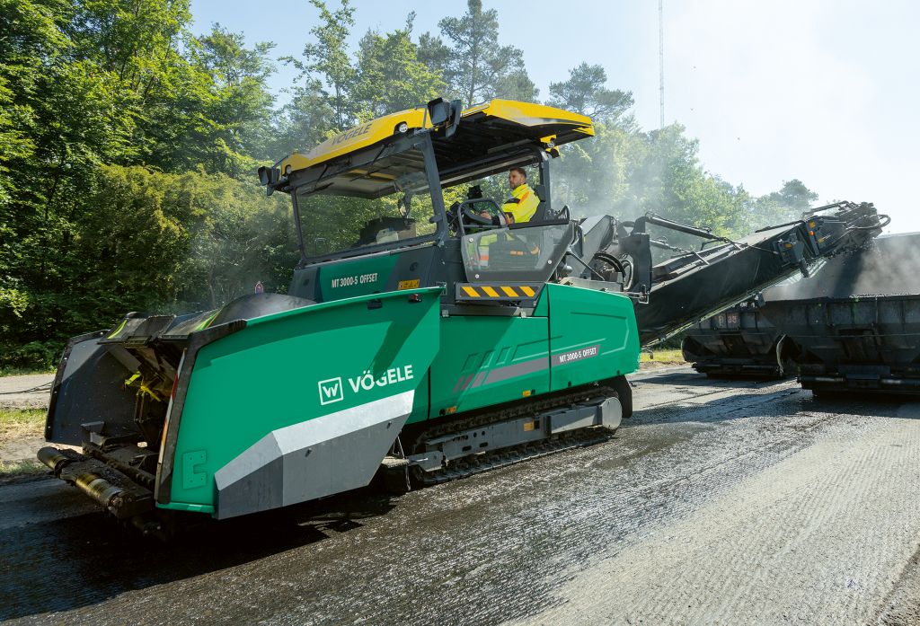 Vögele MT 3000 5: un nou standard global ce redefinește calitatea asfaltării