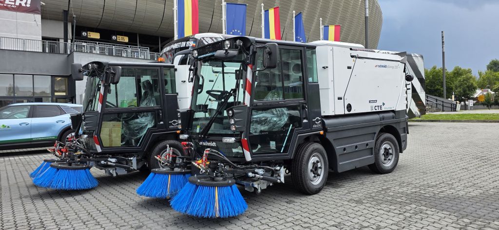 Curățenia Urbană Intră în Era Electrică: Schmidt eSwingo 200+ și eCleango 550 Redefinesc Standardele Industriei